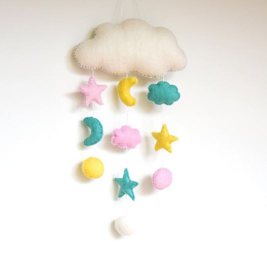 Cloud Nursery Mobile - Merino & Me