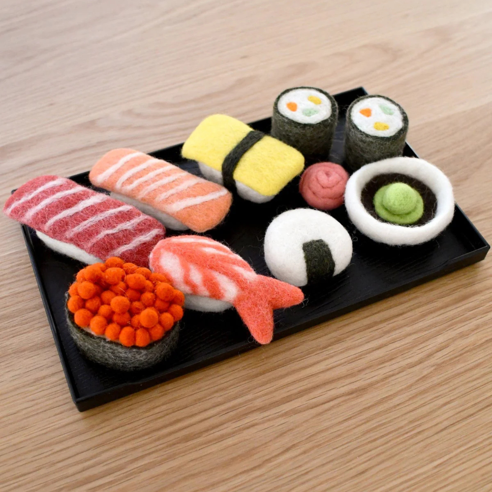 Felt Food Play Set | Sushi