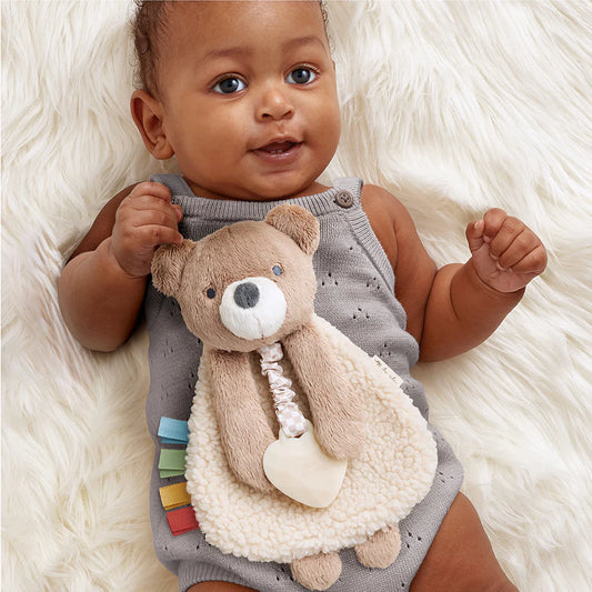 Ritzy Lovey Plush and Teether Toy | Bear