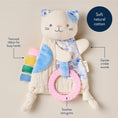 Load image into Gallery viewer, Bitzy Crinkle Sensory Toy | Kitty
