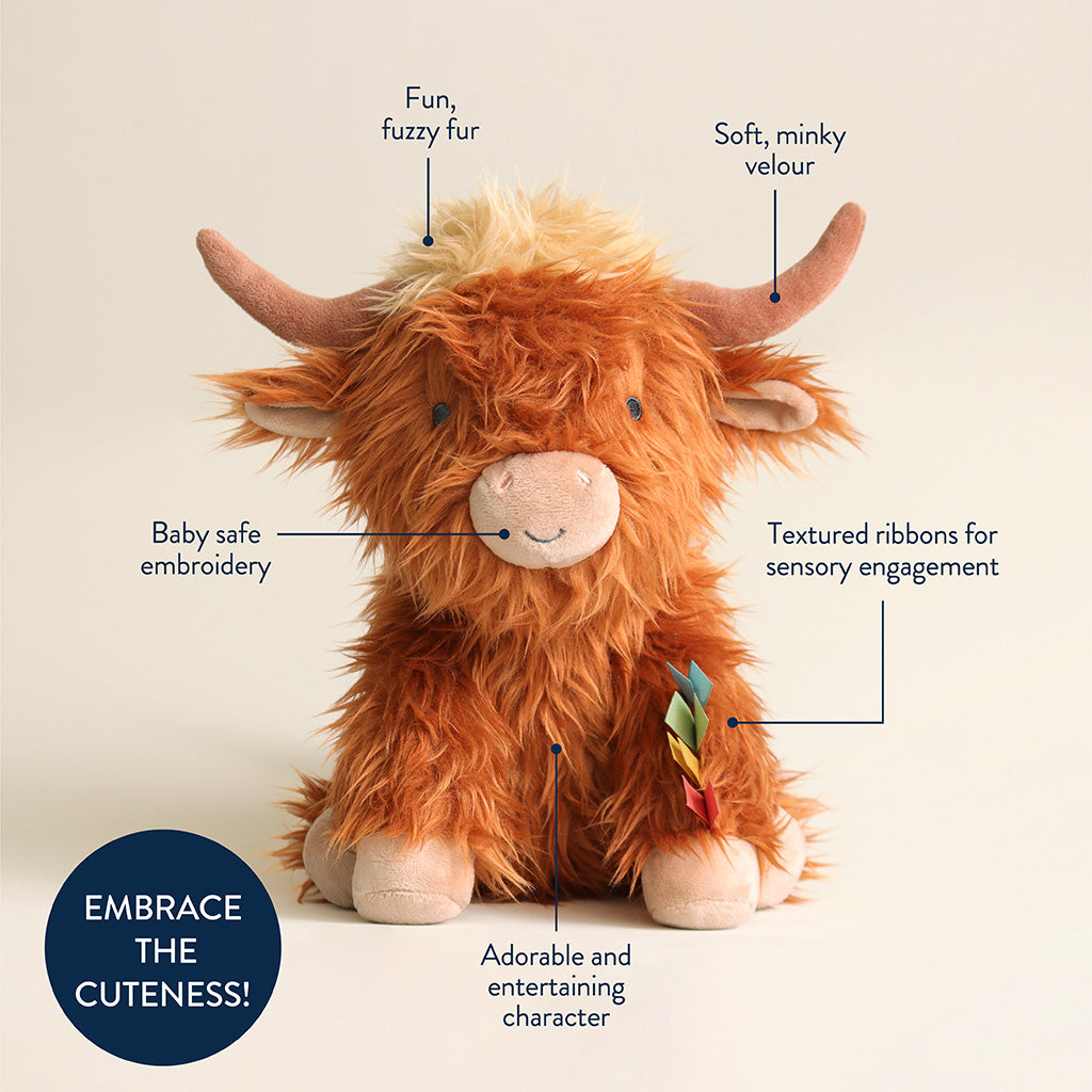 Sweetie Snuggles Plush | Highland Cow