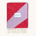 Load image into Gallery viewer, Swirl Blanket | Lilac Scarlet
