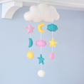 Load image into Gallery viewer, Cloud Nursery Mobile - Merino & Me
