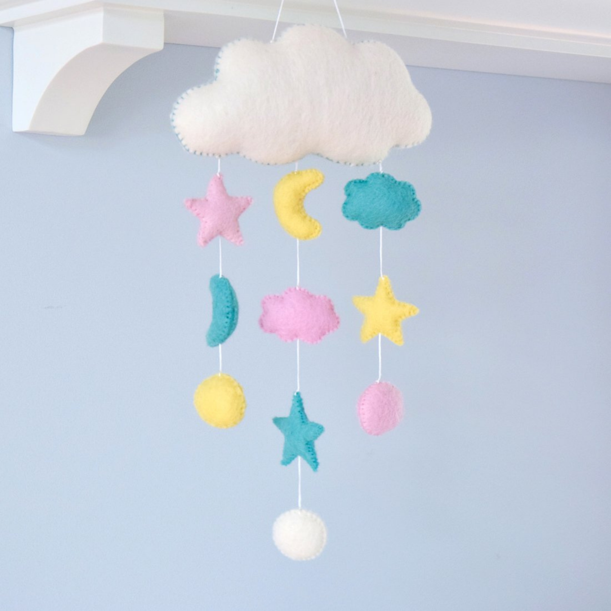 Cloud Nursery Mobile - Merino & Me