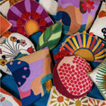 Load image into Gallery viewer, Wool Hook Cushion | In Bloom with Tassels
