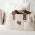 Load image into Gallery viewer, Nappy Caddy |  Large | Snow Tan
