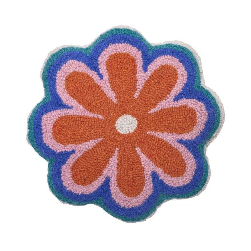 Wool Hook Cushion | Flower Vibe - Stina's Style