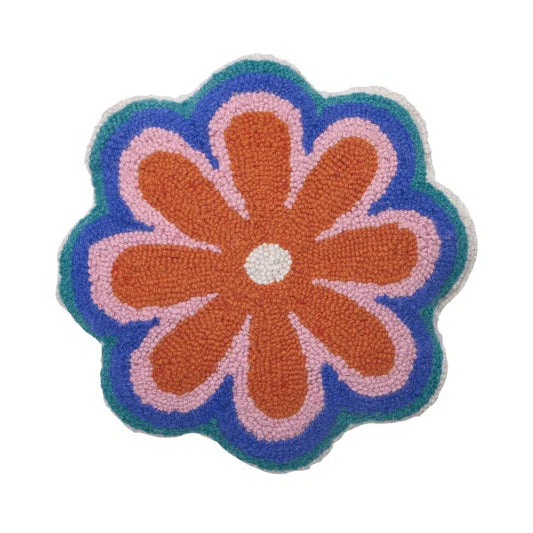 Wool Hook Cushion | Flower Vibe - Stina's Style