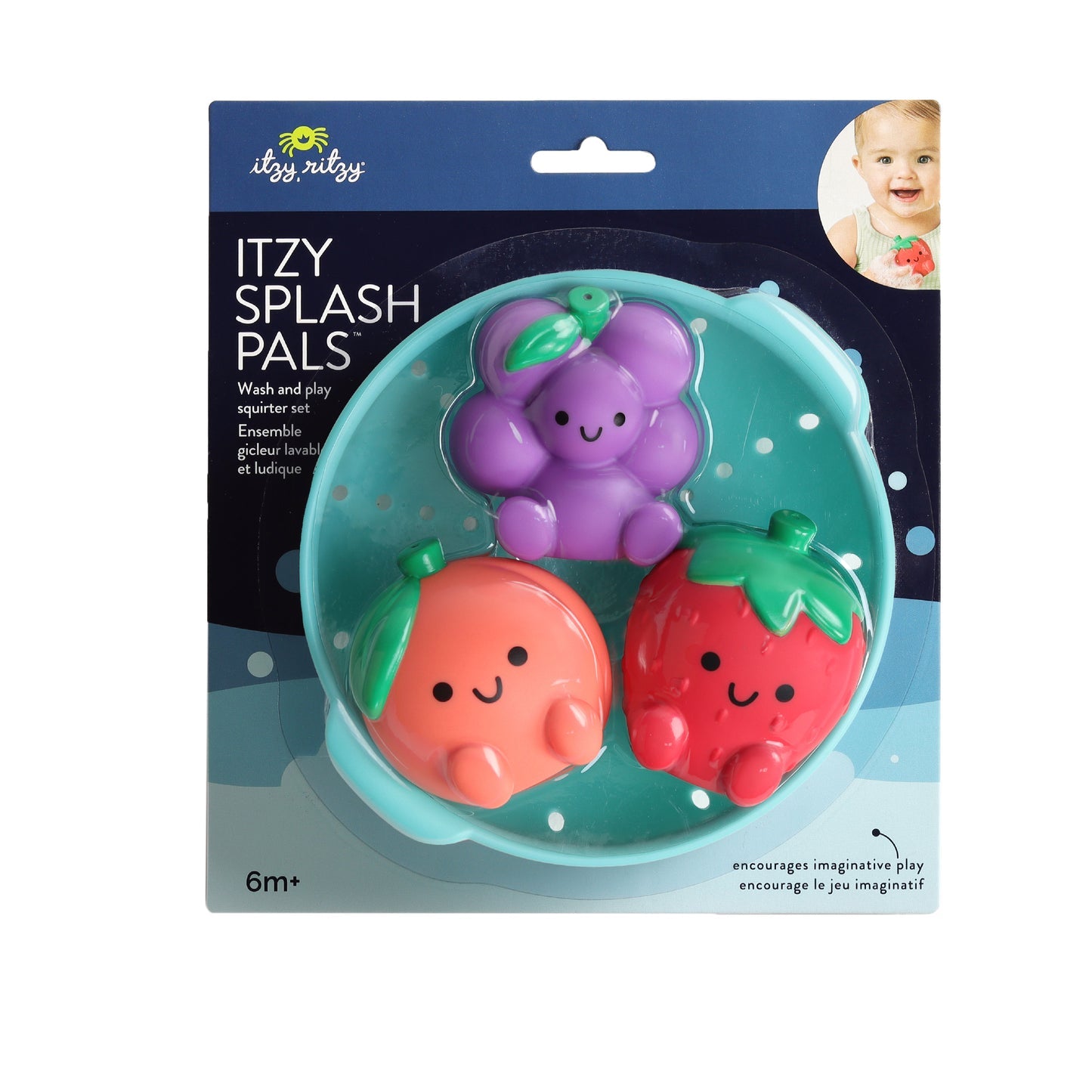 Itzy Splash Pals Squirter Set | Fruit