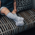 Load image into Gallery viewer, Snowflake Baby & Toddler Knee High Socks-Socks-Lamington-Merino & Me
