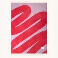 Load image into Gallery viewer, Swirl Blanket | Lilac Scarlet
