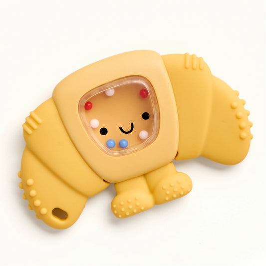 Sweetie Shake Plus Rattle & Teether | Croissant