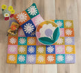 Load image into Gallery viewer, Wool Hook Cushion | Sunflower
