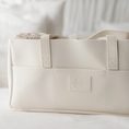 Load image into Gallery viewer, Nappy Caddy | Large | Snow [Vegan Leather]
