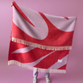 Load image into Gallery viewer, Swirl Blanket | Lilac Scarlet
