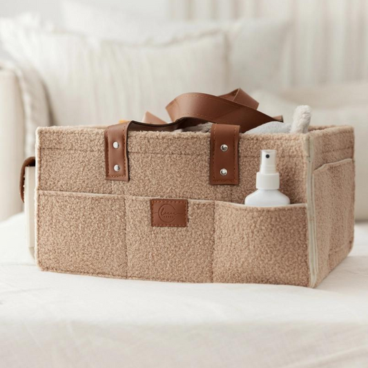 Nappy Caddy | Large | Chocolate
