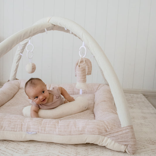 Activity Play Mat | Sand Stripe