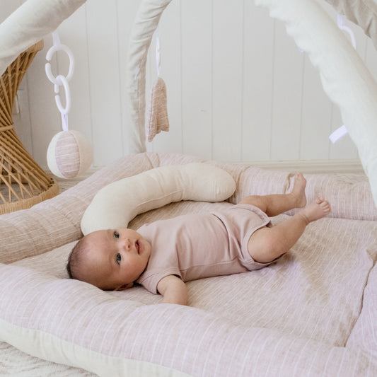 Activity Play Mat | Sand Stripe