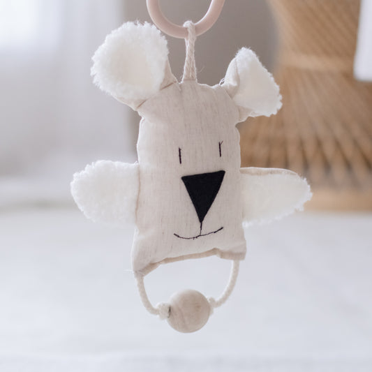 Hanging Billie B. Bear