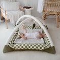 Load image into Gallery viewer, Activity Play Mat | Forest Green Check
