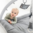 Load image into Gallery viewer, Activity Play Mat Bundle | Grey Linen & Charcoal
