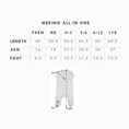 Load image into Gallery viewer, Merino All in One | Gumdrop Stripe - Stina's Style
