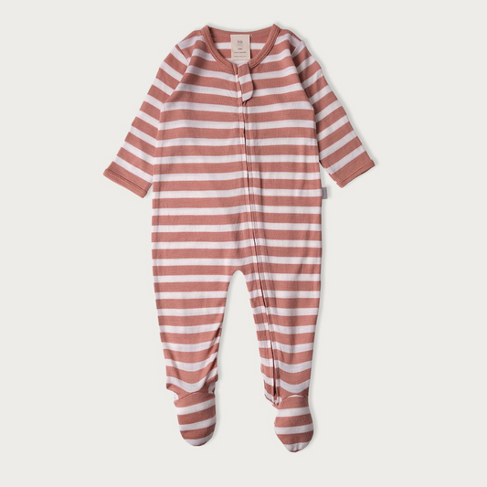 Merino All in One | Rose Stripe - Stina's Style