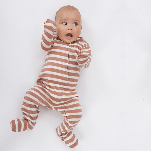 Merino All in One | Rose Stripe - Stina's Style