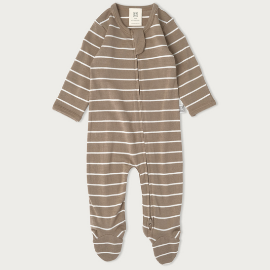 Merino All in One | Walnut Stripe - Stina's Style