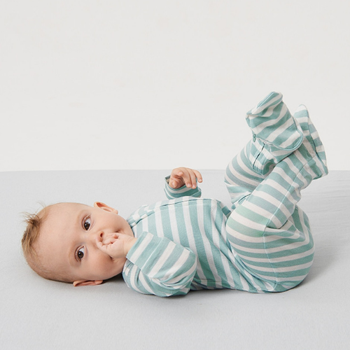 Merino All in One | Gumdrop Stripe - Stina's Style