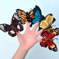 Load image into Gallery viewer, Finger Puppet Set | Butterflies
