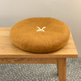 Load image into Gallery viewer, Button Cushion | Ochre
