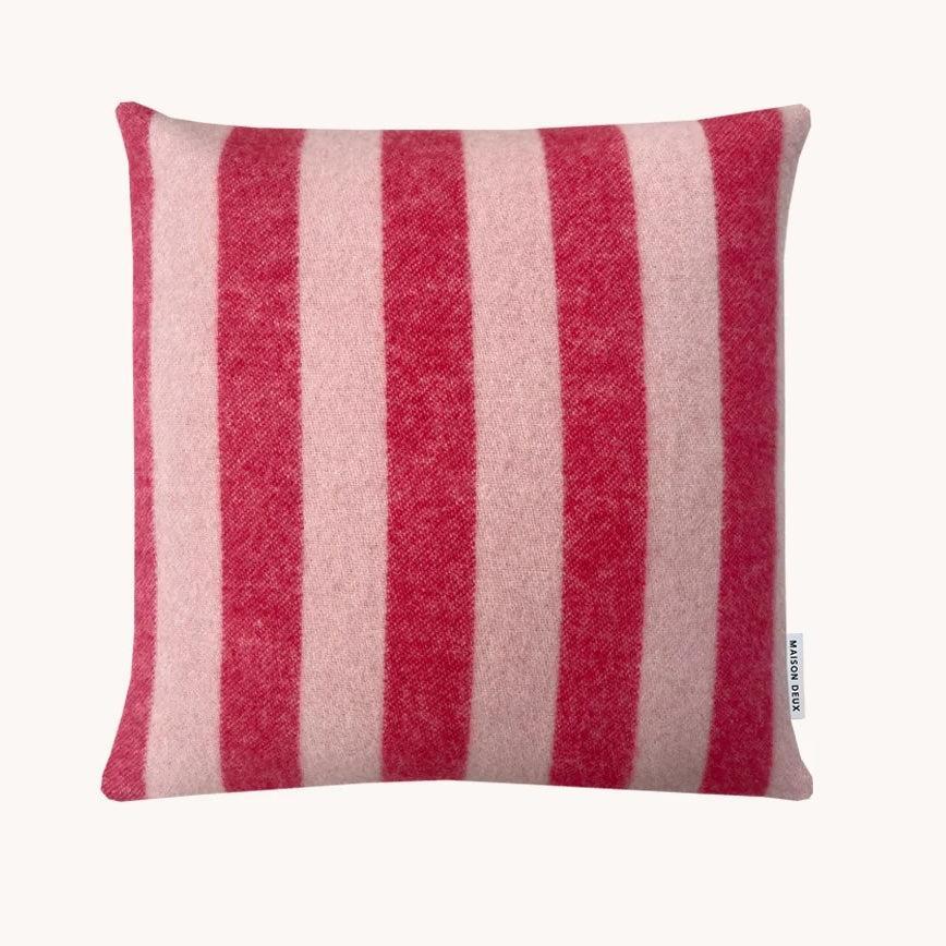 Candy Wrap Cushion | Pink Cherry