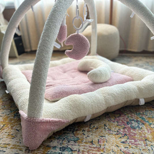 EOFY Activity Play Mat | Cloud & Pink