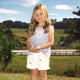 Load image into Gallery viewer, Muslin Evelyn Shorts | Vanilla
