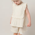 Load image into Gallery viewer, Muslin Evelyn Shorts | Vanilla

