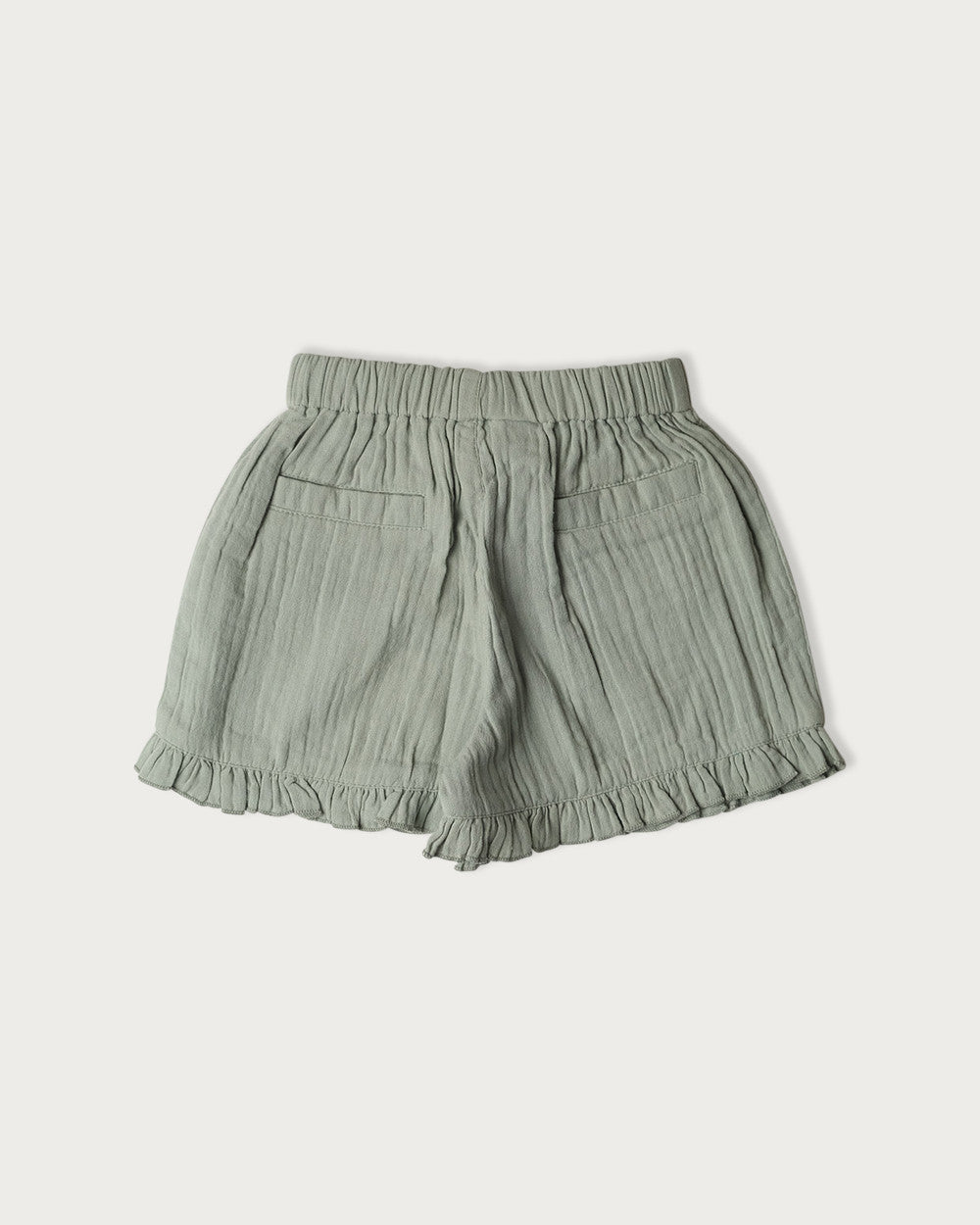 Muslin Evelyn Shorts | Matcha