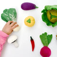 Load image into Gallery viewer, Felt Food Groups Play Food | Vegetables
