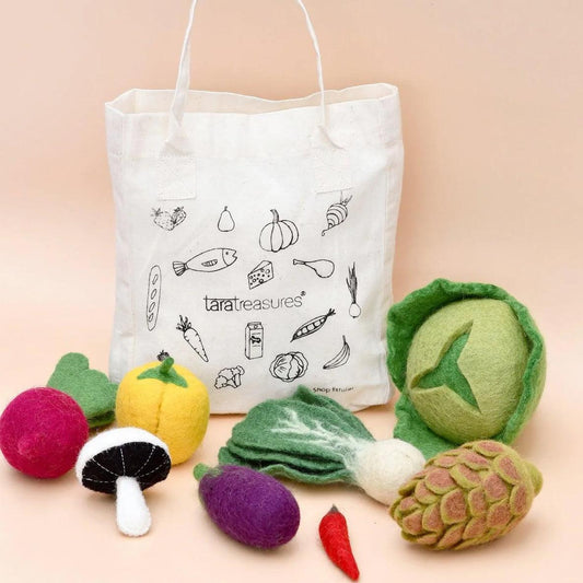 Felt Food Groups Play Food | Vegetables