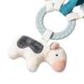 Load image into Gallery viewer, Bitzy Busy Teething Ring | Farm
