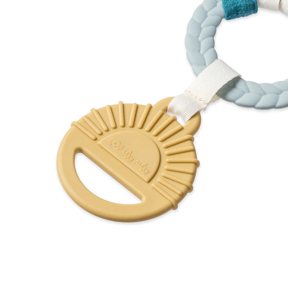 Bitzy Busy Teething Ring | Farm