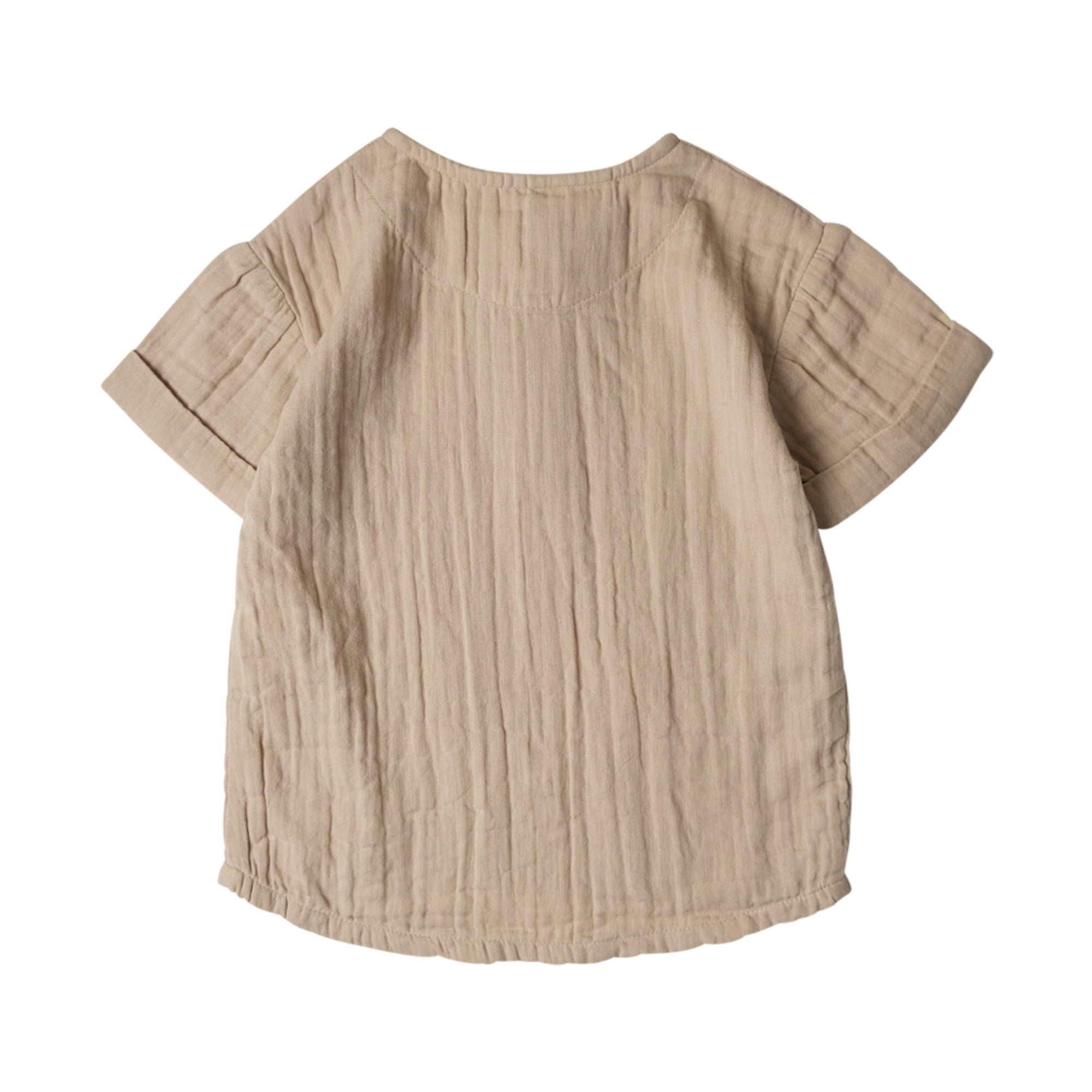Muslin Frankie Grandpa Shirt | Oat