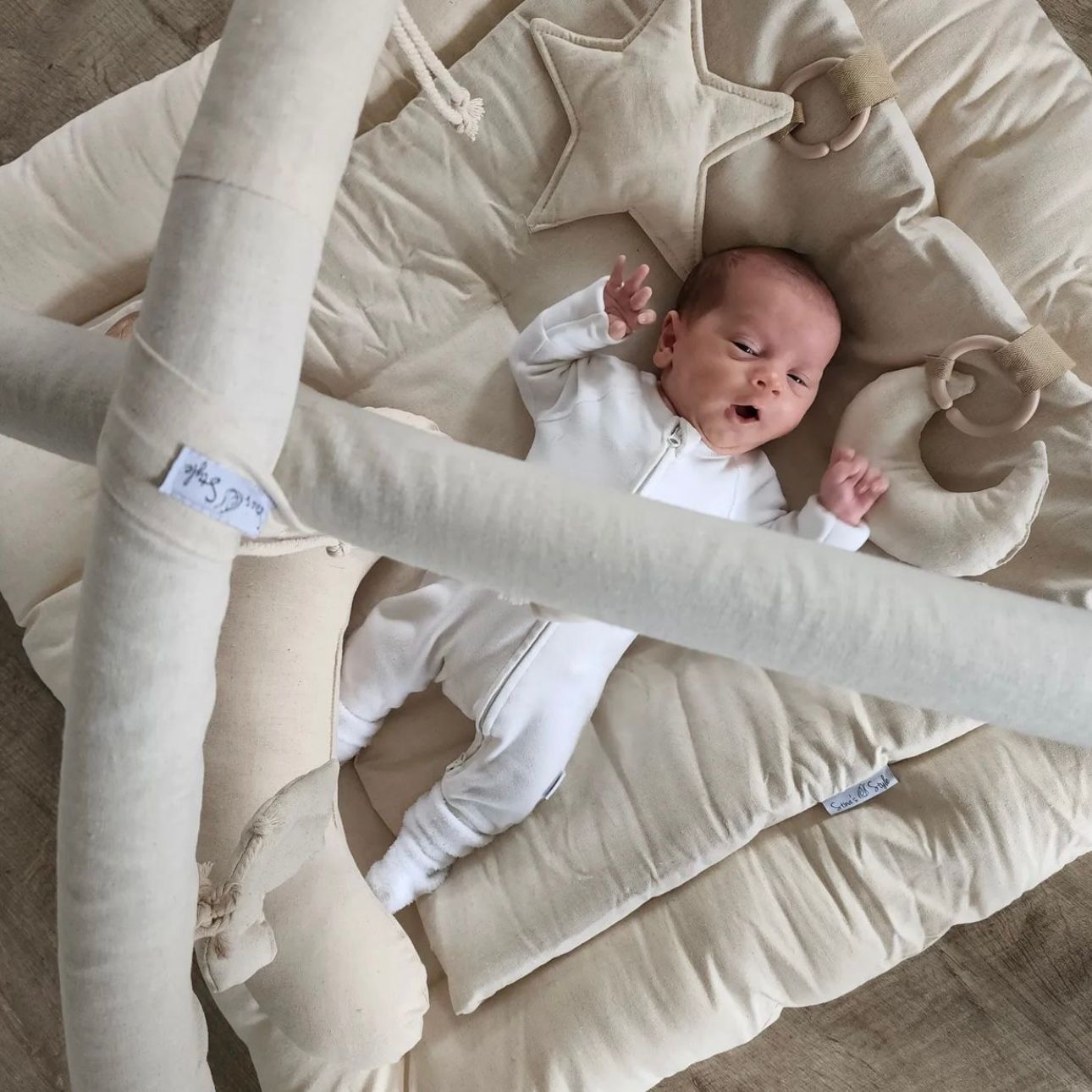 Activity Play Mat | 100% Natural Linen