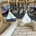 Load image into Gallery viewer, Hanging Rattle Sailboat
