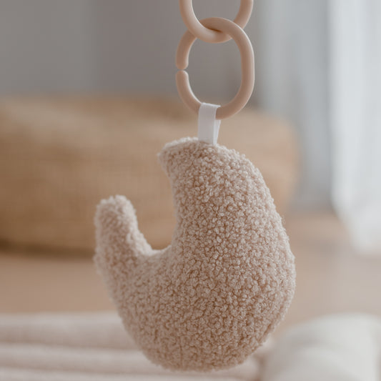 SALE - Hanging Rattle Moon