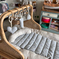 Load image into Gallery viewer, Rattan Play Gym Bundle | Bluebell Gingham + Wool
