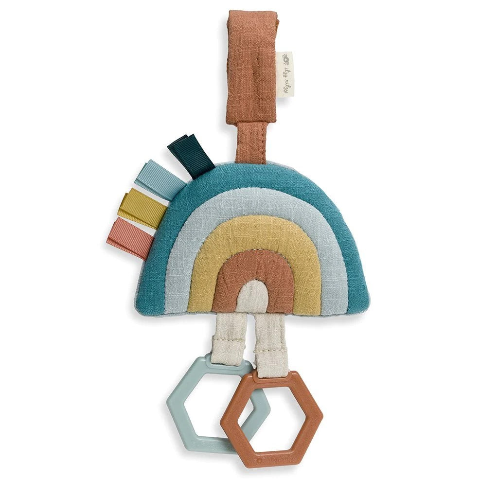 Jingle Attachable Travel Toy | Rainbow