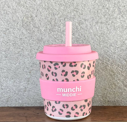 Munchi Middle Cup (227ml) | Leopard