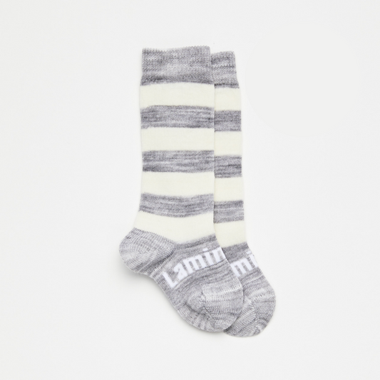 Baby & Kids Knee High Socks | Pebble