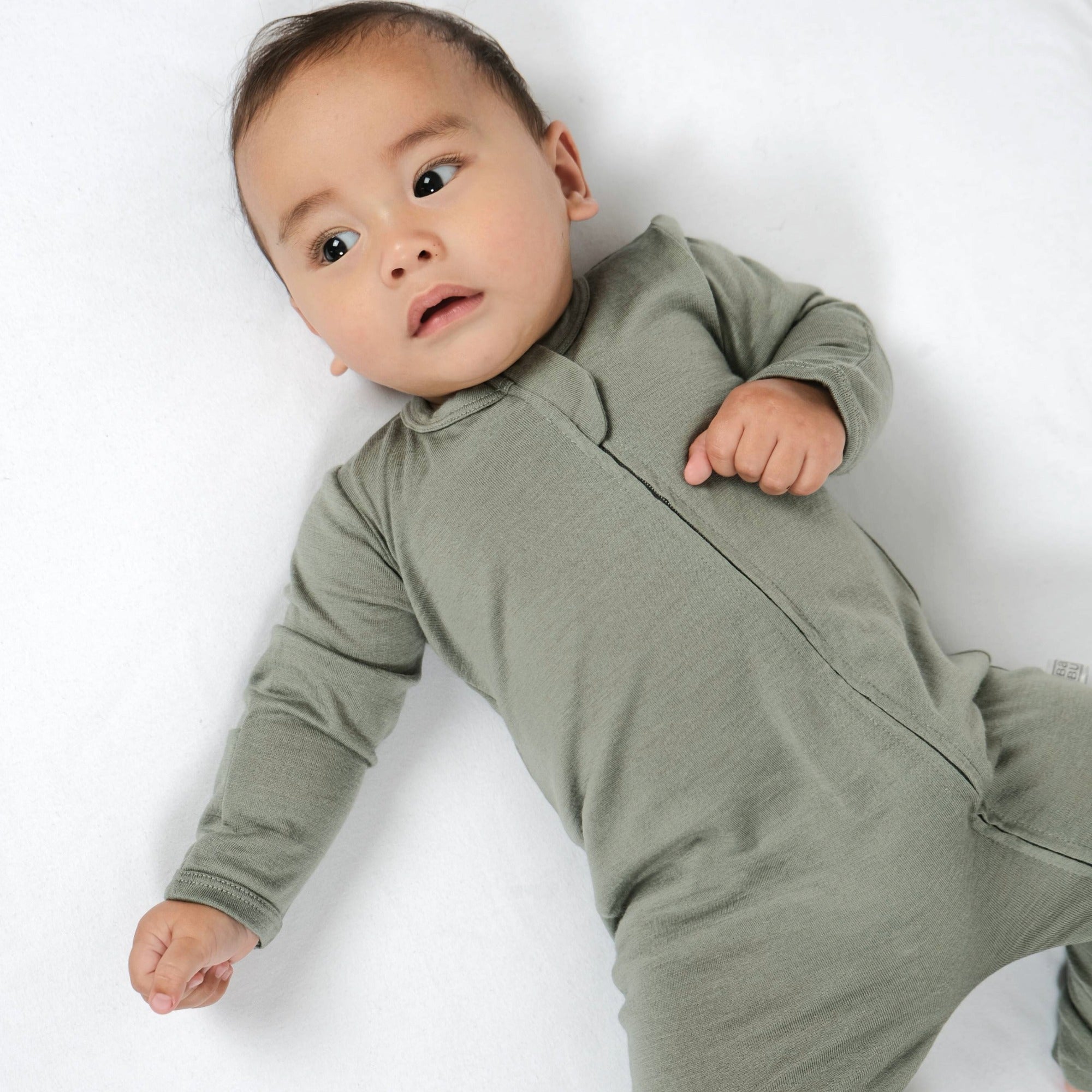 Merino Footless All in One | Sage